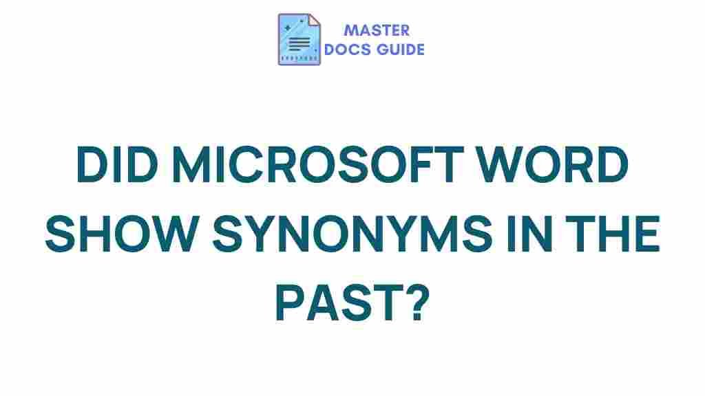 microsoft-word-synonym-feature-history