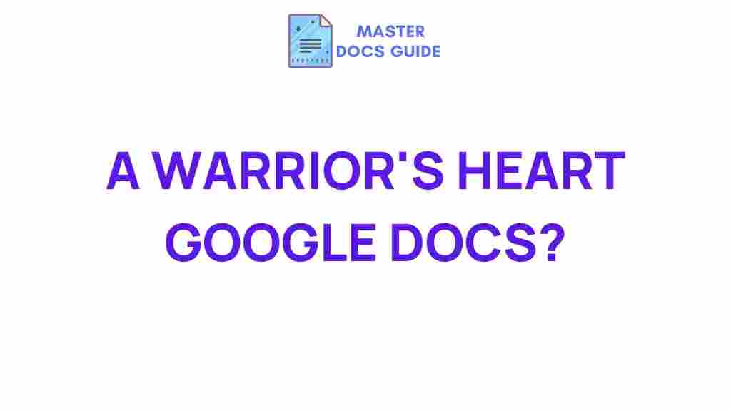 warrior-google-docs