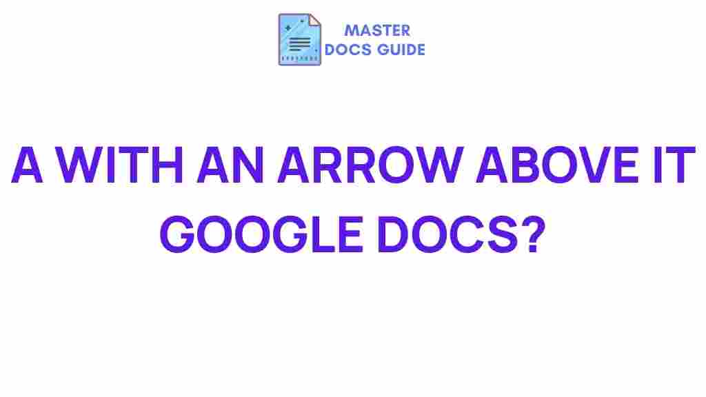 google-docs-a-with-arrow-above-it