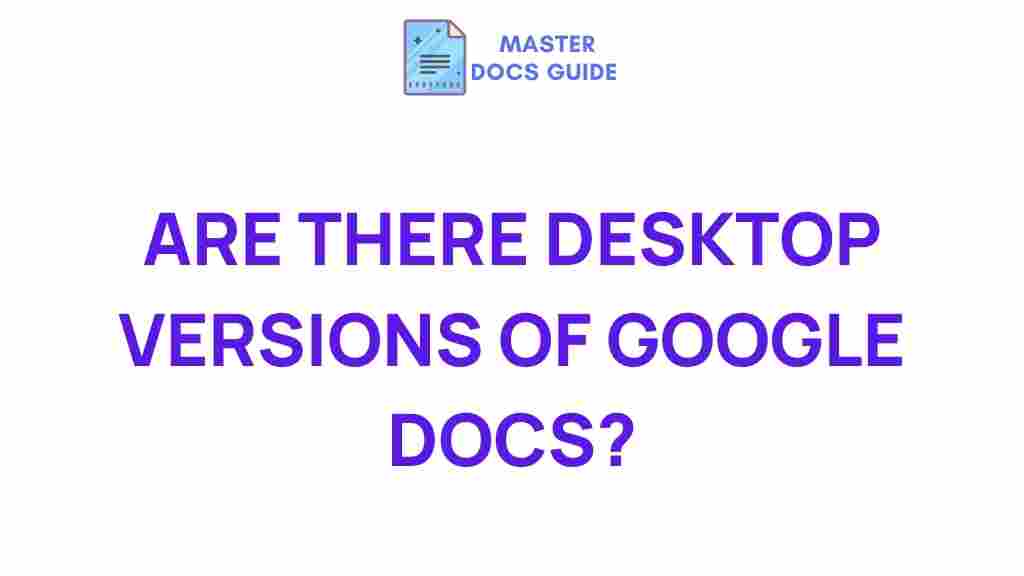google-docs-desktop-version