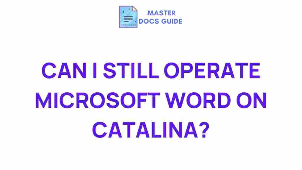 microsoft-word-catalina-compatibility