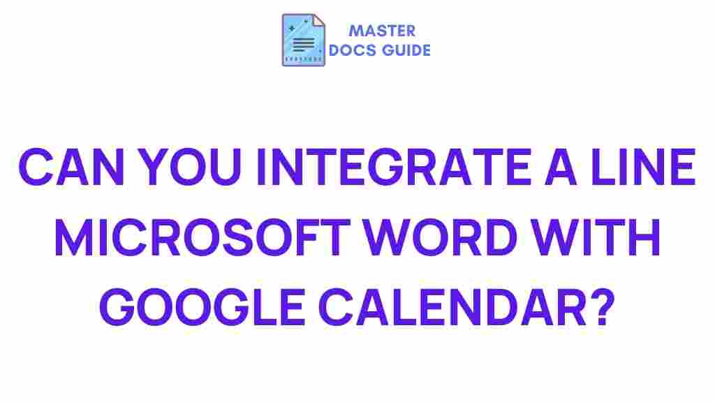 microsoft-word-google-calendar-integration