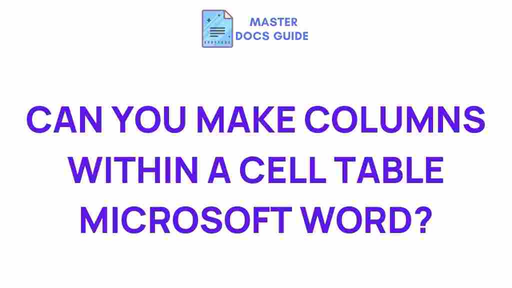 creating-columns-within-a-cell-microsoft-word