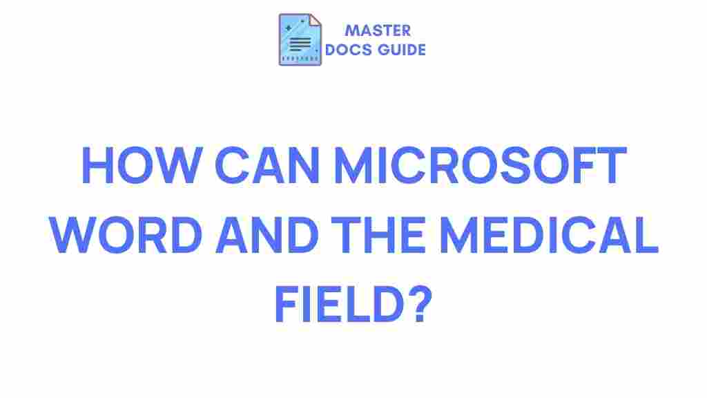 microsoft-word-medical-field