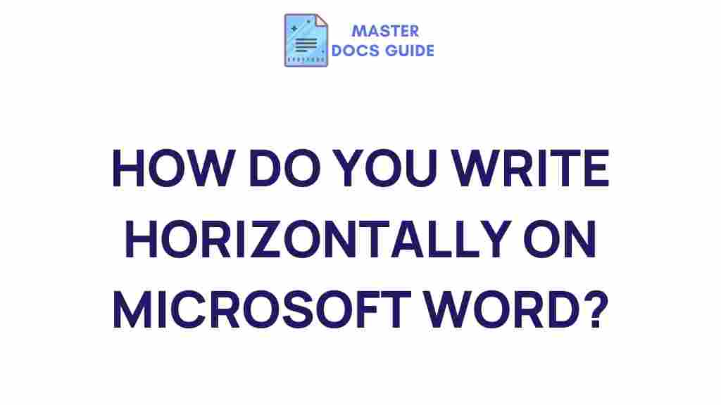 microsoft-word-horizontal-writing