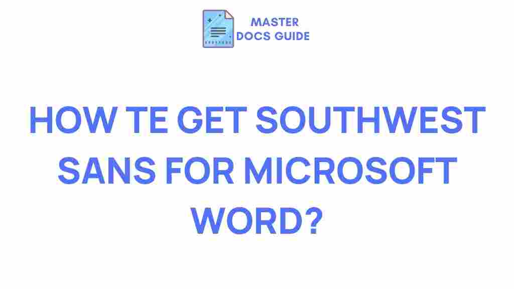 southwest-sans-microsoft-word