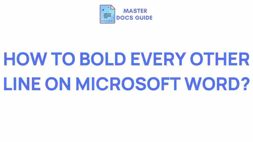 microsoft-word-bold-every-other-line