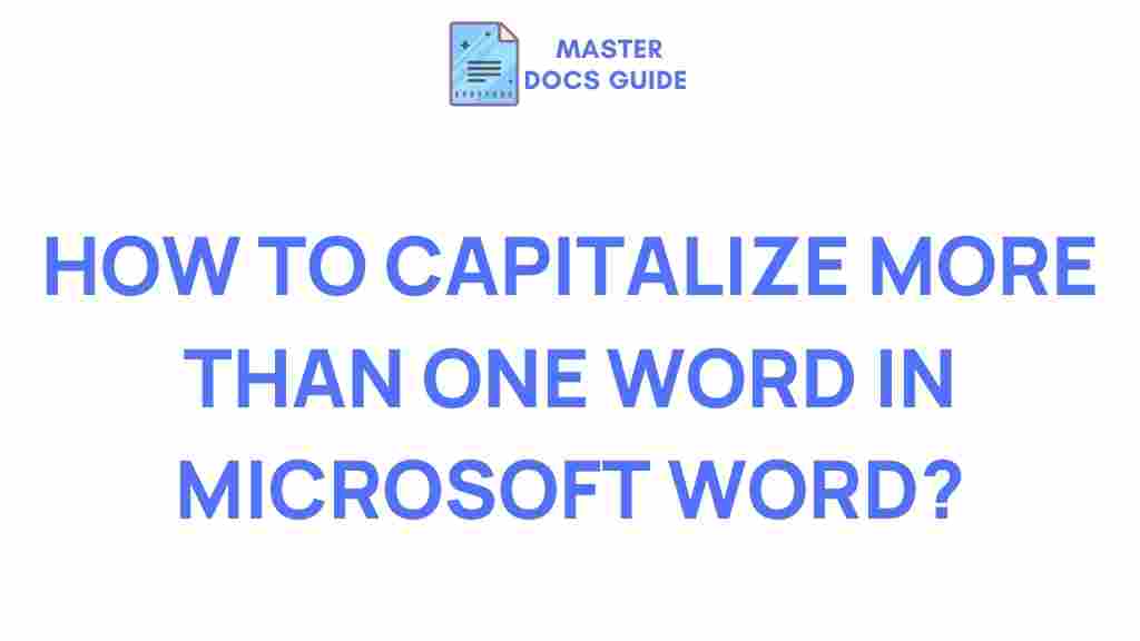 microsoft-word-capitalize-multiple-words