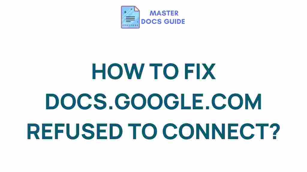 google-docs-connection-issues