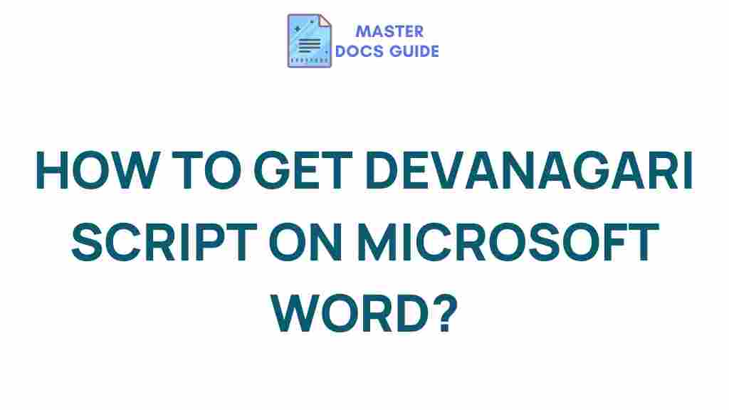 devanagari-script-microsoft-word