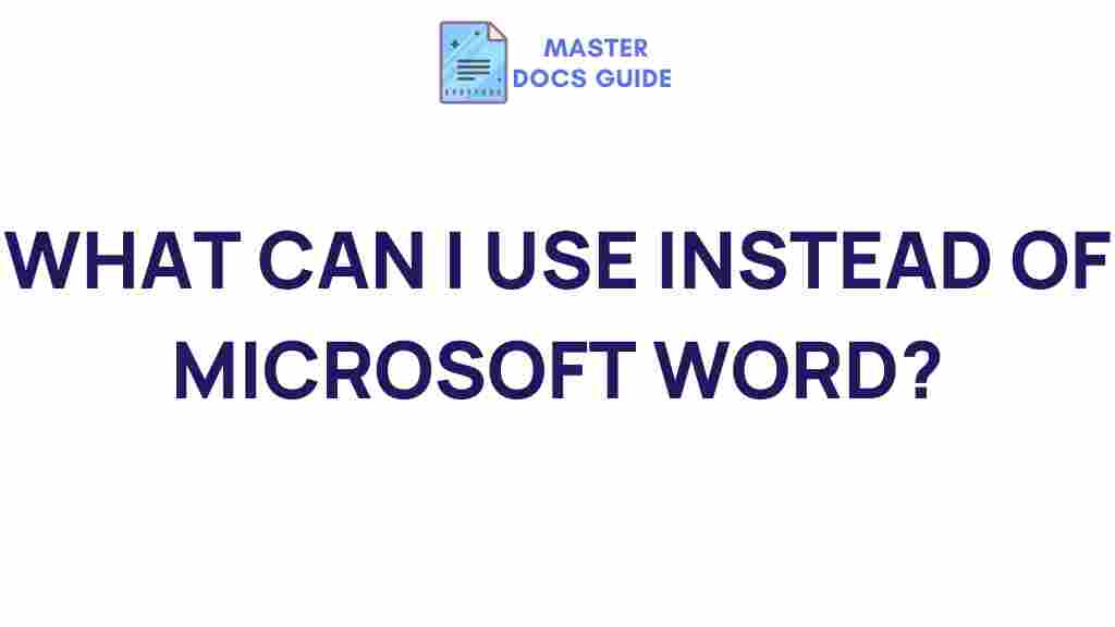 alternatives-to-microsoft-word