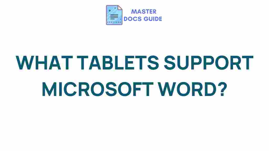 best-tablets-microsoft-word-compatibility