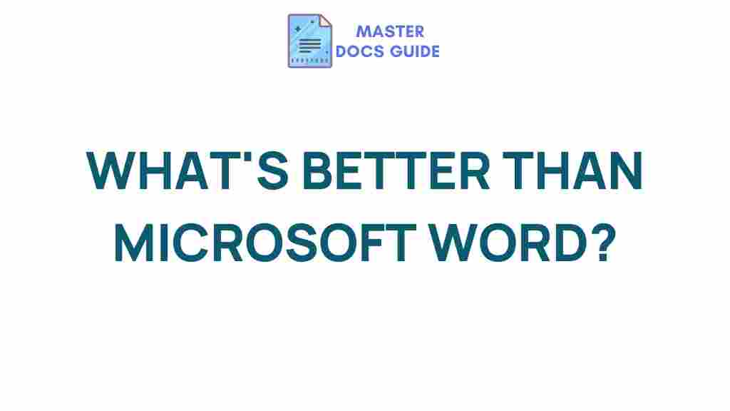 document-creation-tools-beyond-microsoft-word